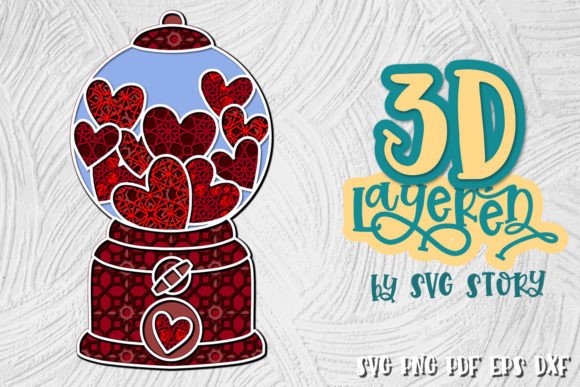 3D Candy Machine Layered SVG Design: A Practical Tool for Creative and Professional Workflows