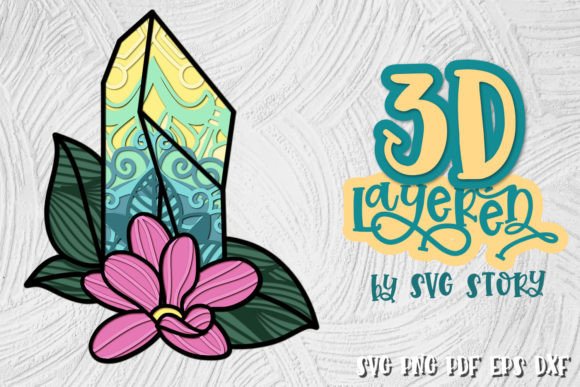 3D Gemstones 04 Layered SVG Design: A Practical Overview for Creators