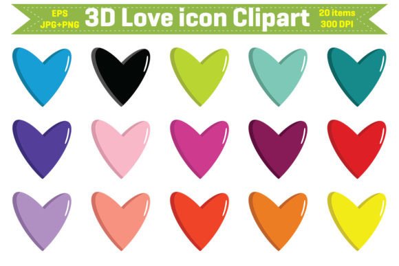 3D Love Icon Clipart: A Guide to Choosing and Using High-Quality Designs