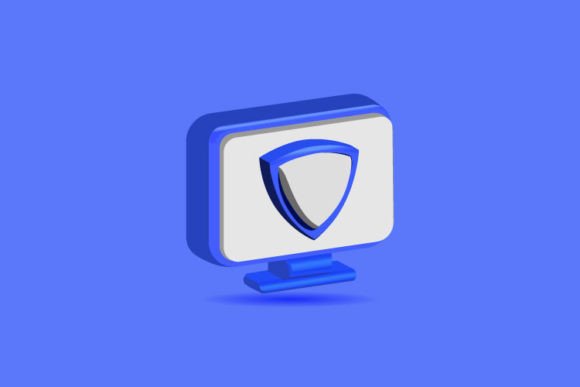 3D Monitor with Security Shield Design