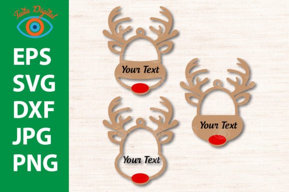 Designing Festive Visuals with Christmas Reindeer Bauble Templates