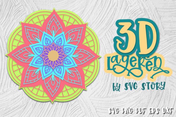 Everything You Need to Know About 3D Layered Mandala 09 SVG Design and Its File Formats