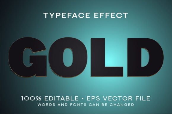 Gold 3D Text Style Effect: A Powerful Tool for Adobe Illustrator