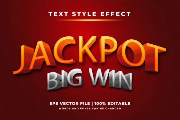 Jackpot Text Style Effect: A Creative Tool for Adobe Illustrator Users