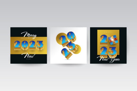 Luxury New Year 2023 Poster Set: A Guide to Choosing and Using the Right Design Template