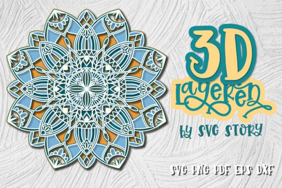 Unlocking Creativity with the 3D Lotus Mandala 18 SVG Design: A Versatile Tool for Modern Creators